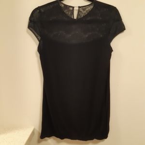 Lace Detail super soft Blousy Tee